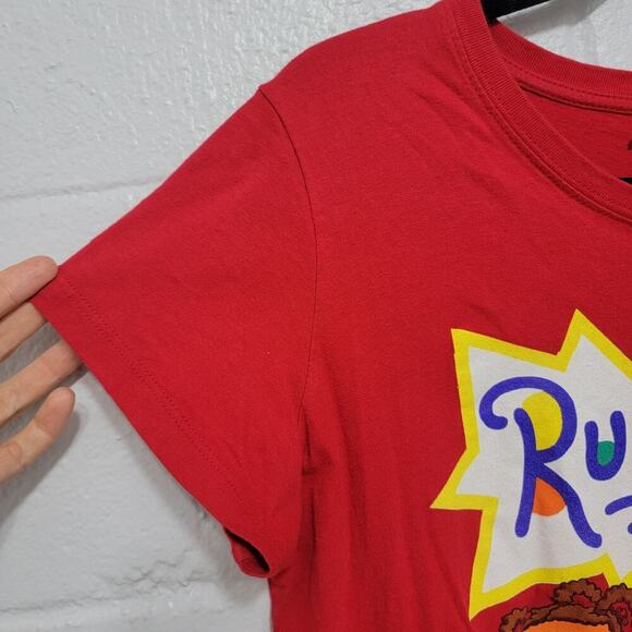 Rugrats T Shirt Juniors XL Red 674 - Picture 6 of 11
